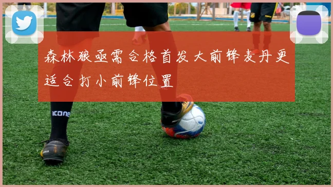 森林狼亟需合格首发大前锋麦丹更适合打小前锋位置